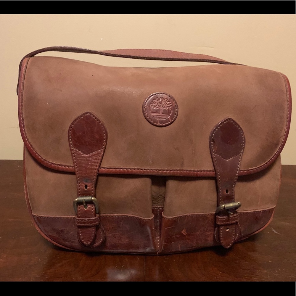 vintage Timberland satchel